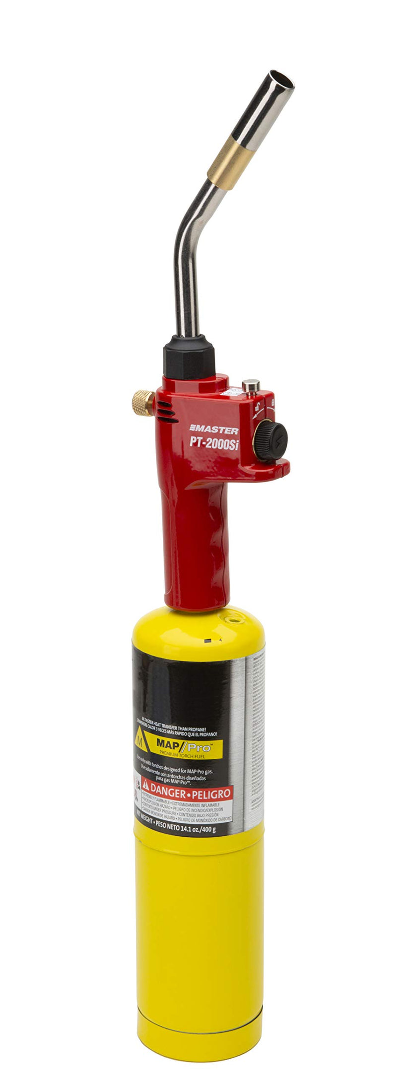  [AUSTRALIA] - Master Appliance PT-2000Si – Optimized High Intensity Adjustable Flame, Trigger Start, Heavy Duty Blow Torch Head, Compatible with Propane or Mapp Gas