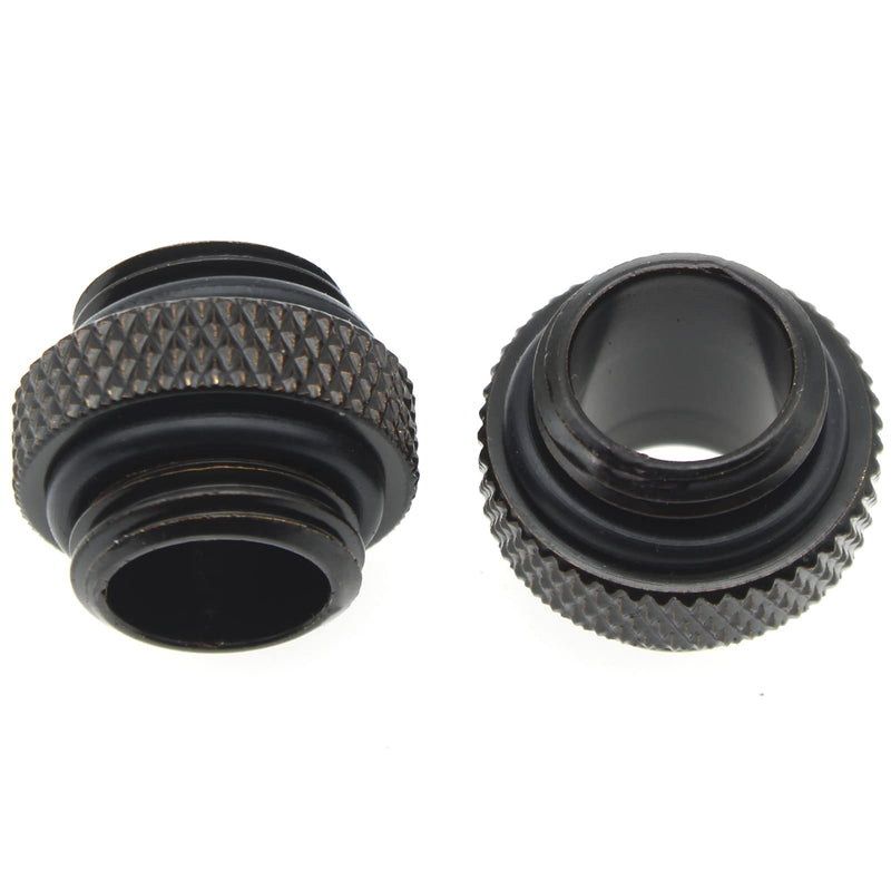  [AUSTRALIA] - 3 Pcs G1/4 Male to Male Extender Fitting with O-Ring for PC Water Cooling Systems [FDXGYH, Mini] MINI MALE TO MALE