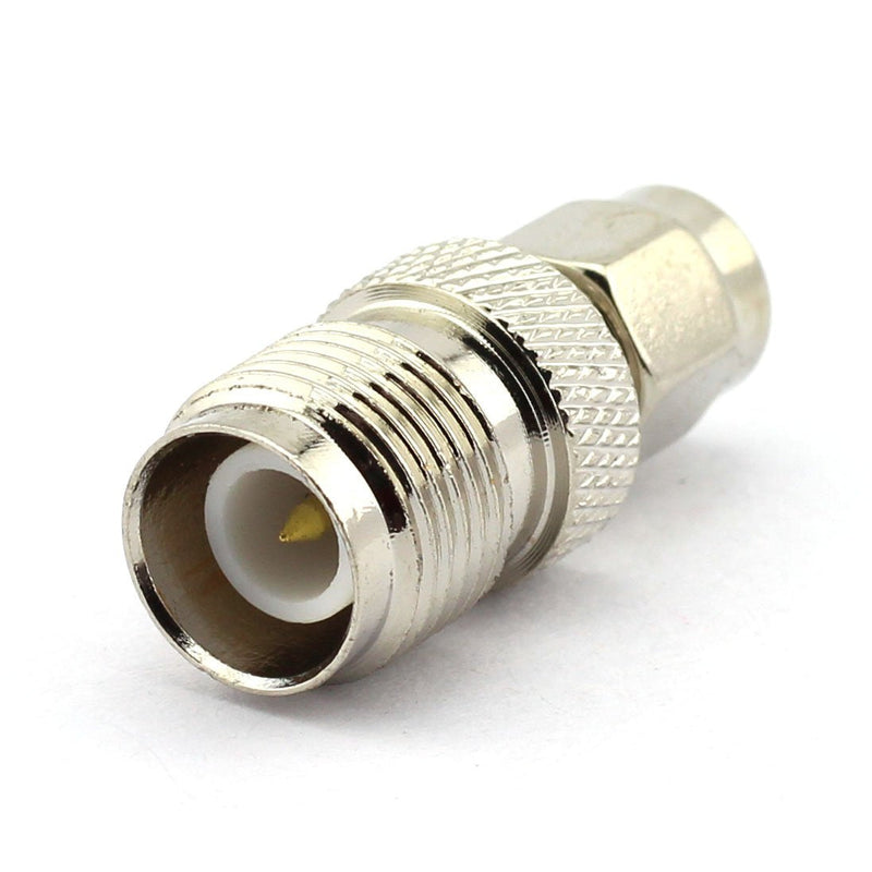  [AUSTRALIA] - DGZZI 2-Pack RP TNC Female to RP SMA Male RF Coaxial Adapter TNC to SMA Coax Jack Connector