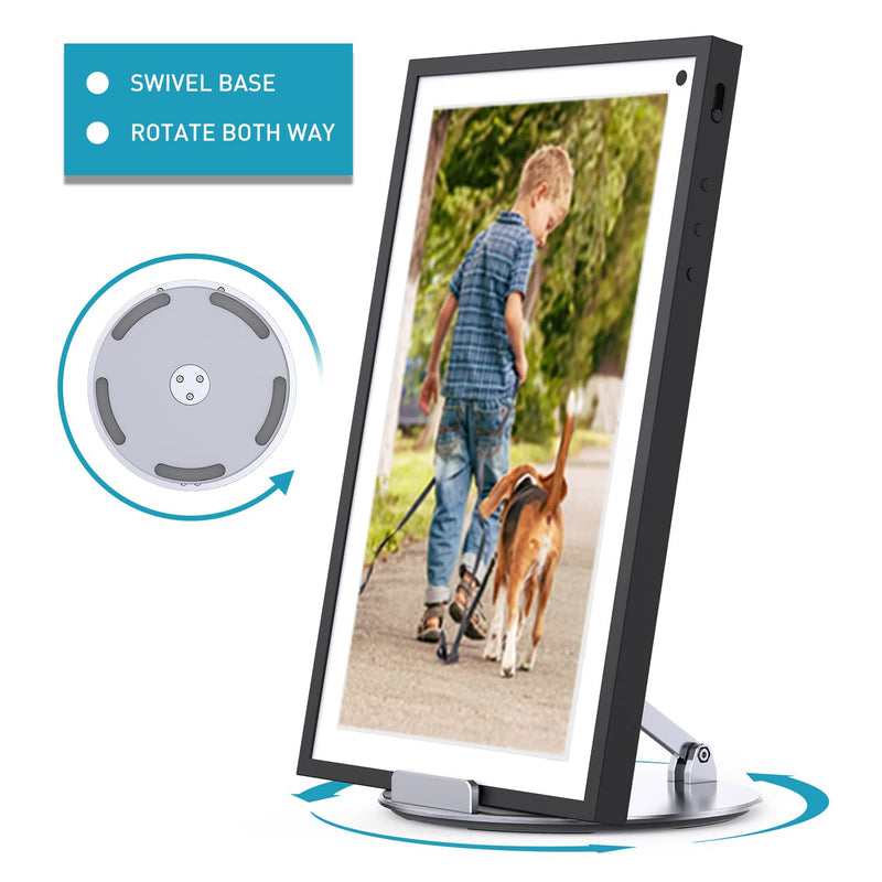  [AUSTRALIA] - Tilt and Swivel Stand for ECH0 Show 15, Make of Aluminum Alloy, Rotatable and Foldable, Letlar Show 15 Mount Suit for Portrait Landscape Mode