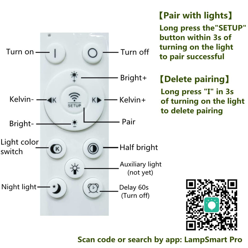  [AUSTRALIA] - Backup Dimmer - Ceiling Spotlight Dimmable COB Lighting Indoor Ceiling Downlight-Suitable for The Elderly, Children or Homeowners to go Out(Backup dimmer) Backup Dimmer