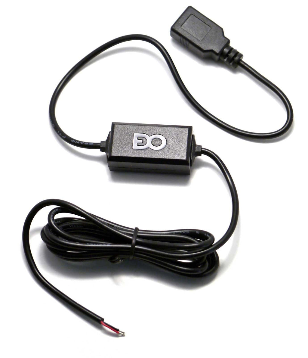  [AUSTRALIA] - EDOTech Ultra Compact USB Direct Hardwire Adapter Kit for GPS SiriusXM Radio Dash Cam