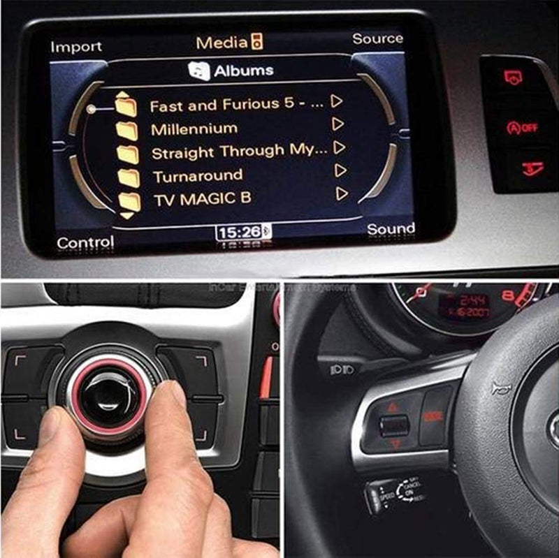 HWINTEC Bluetooth 5.0 AMI MMI Adapter for Selected Model Mercedes Benz with a Comand System E-Class W212/S212/C207/A207, C-Class W204/S204, Hi-Fi Music Media Interface Wireless Audio Receiver - LeoForward Australia