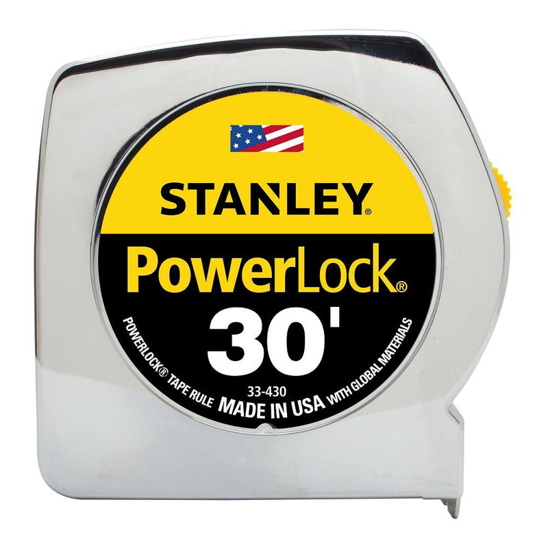  [AUSTRALIA] - STANLEY PowerLock Tape Measure, 30-Foot (33-430)