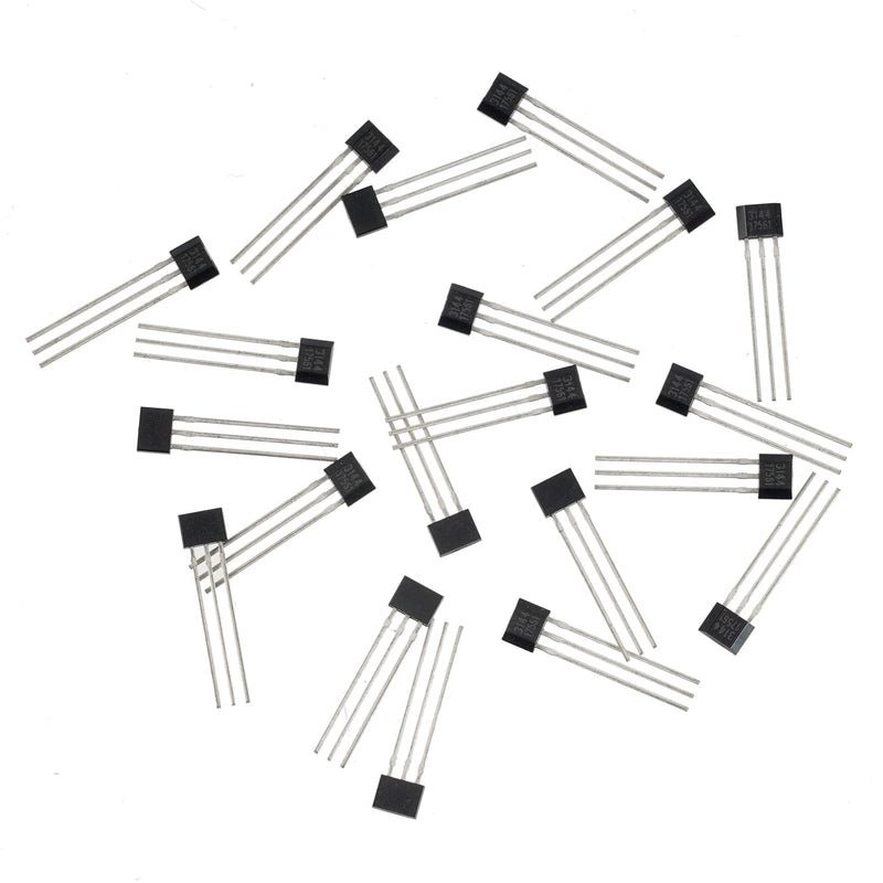  [AUSTRALIA] - EPLZON A3144 Linear Hall Effect Sensor 3 Pin Magnetic Detector for Arduino (Pack of 20)