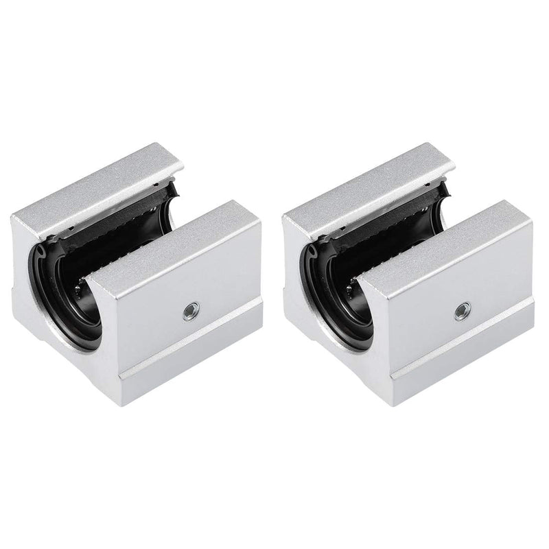  [AUSTRALIA] - uxcell SBR20UU Linear Ball Bearing Slide Block Units, 20mm Bore Dia (Pack of 2)