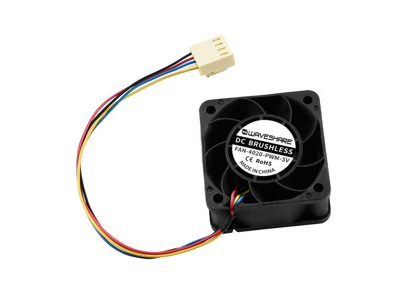  [AUSTRALIA] - Dedicated DC 5V Cooling Fan Compatible with NVIDIA Jetson Nano Developer Kit and B01 Version PWM Speed Adjustment Strong Cooling Air Fan 40mm×40mm×20mm with 4PIN Reverse-Proof Connector