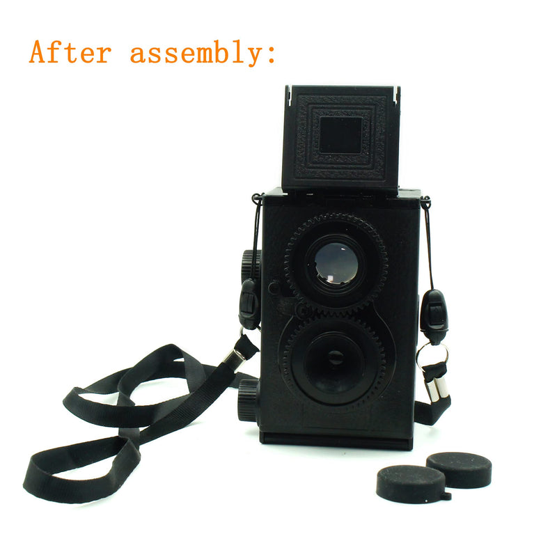  [AUSTRALIA] - Film Camera,Twin Lens Reflex(TLR),135Film Camera,Use 35mm Film,Reusable Camera,DIY Kit multi
