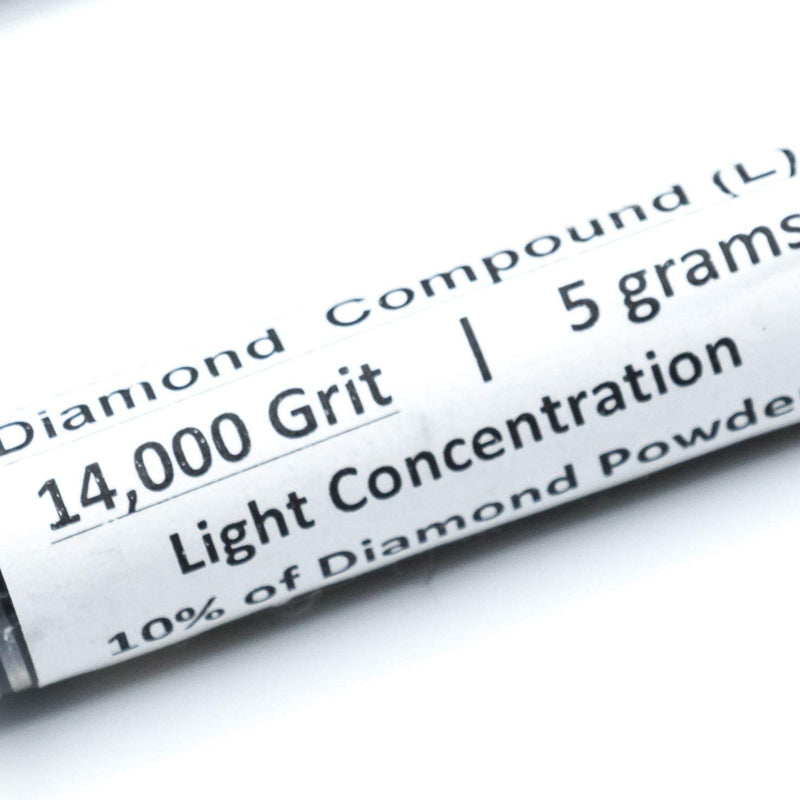  [AUSTRALIA] - TechDiamondTools Diamond Polishing Compound Polishing Paste 14,000 Grit 0-1 Microns for Marble Glass Metal Rock Jewelry Resin Silver Chrome Gemstone with 10% of Diamond Powder USA Made