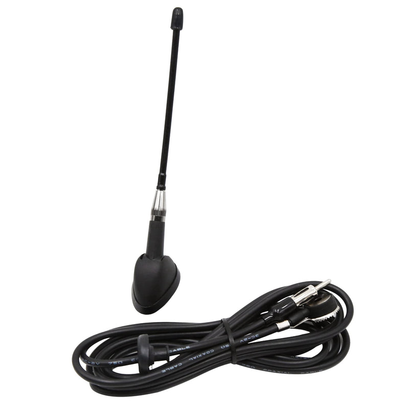  [AUSTRALIA] - uxcell Universal Black Car Vehicle Roof Mount Radio FM AM Antenna Aerial 14cm