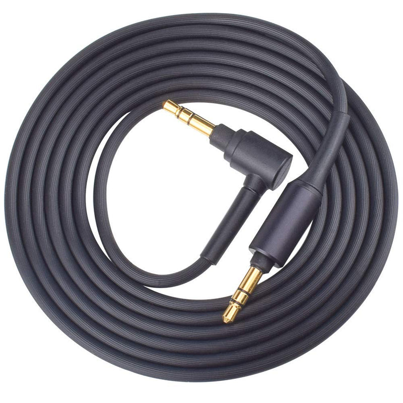  [AUSTRALIA] - Alitutumao Replacement Audio Cable Aux Cord Compatible with Sony MDR-1000X WH-1000XM2 WH-1000xm3 MDR-XB950BT MDR-XB950N1 WH-H900N MDR-100ABN MDR-1A Headphones (Black) Black