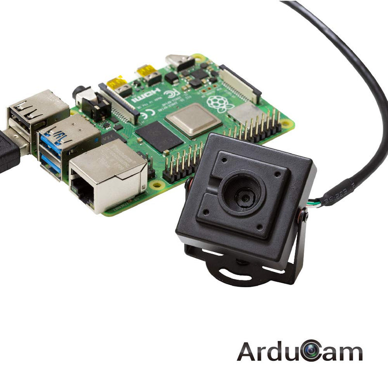  [AUSTRALIA] - Arducam 8MP 1080P Auto Focus USB Camera Module for Computer with Metal Case, 1/3.2” CMOS IMX179 Mini UVC USB2.0 Webcam Board with Microphone, 3.3ft/1m Cable for Windows, Linux, Android and Mac OS