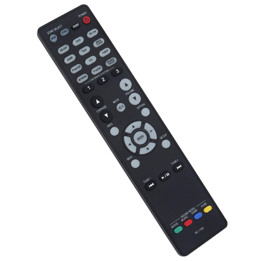  [AUSTRALIA] - RC-1183 RC1183 Replace Remote Control fit for Denon AV Receiver AVR-X2000 AVR-E400 AVRX2000 AVRE400