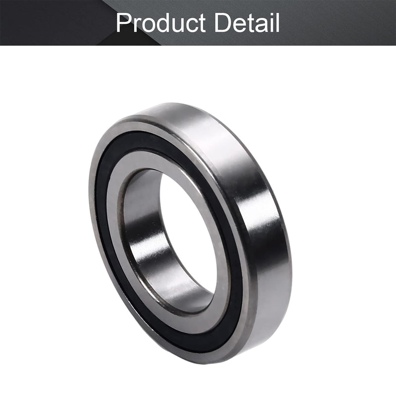  [AUSTRALIA] - Othmro 1Pcs R24 2RS Deep Groove Ball Bearings, Double Sealed Bearings, High Carbon Chromium Bearing Steel Ball Bearings, 1.5x2.63x0.44inch Deep Groove Bearings for Scooters Elevators Skateboards 38.1*66.675*11.113mm,R24 2RS,1PCS
