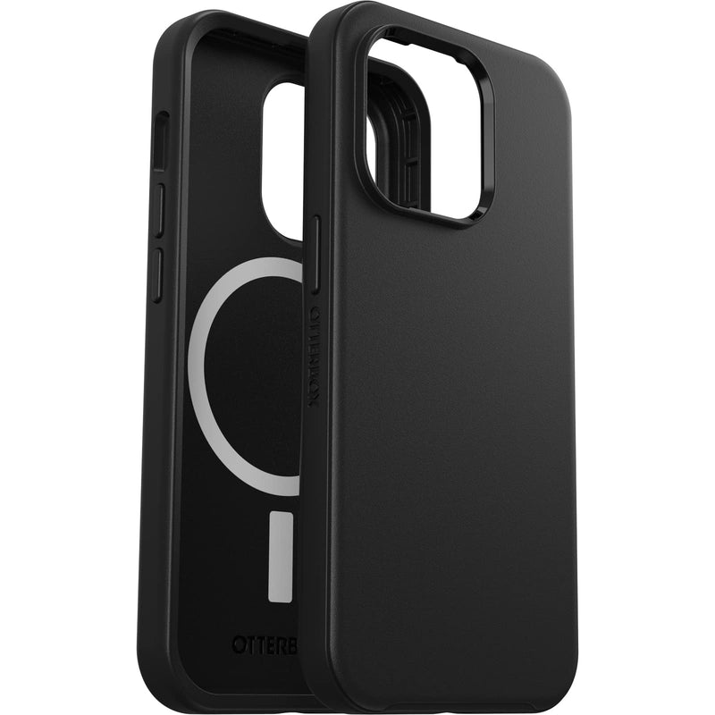  [AUSTRALIA] - OtterBox SYMMETRY SERIES+ Antimicrobial Case with MagSafe for iPhone 14 Pro (ONLY) - BLACK Symmetry Series+