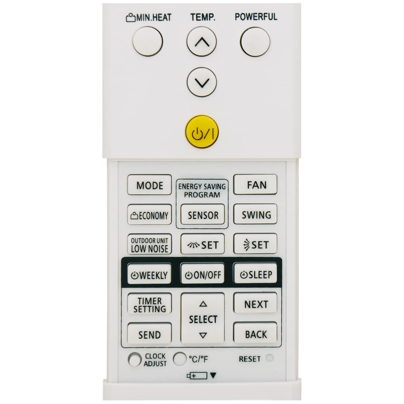  [AUSTRALIA] - RCECAOSHAN Replacement for Fujitsu Air Conditioner Remote Control AR-RED1U ARRED1U AOU9RLS2 AOU12RLS2 AOU15RLS2 ASU9RLS2 ASU12RLS2 ASU15RLS2 Display in Both Fahrenheit and Celsius