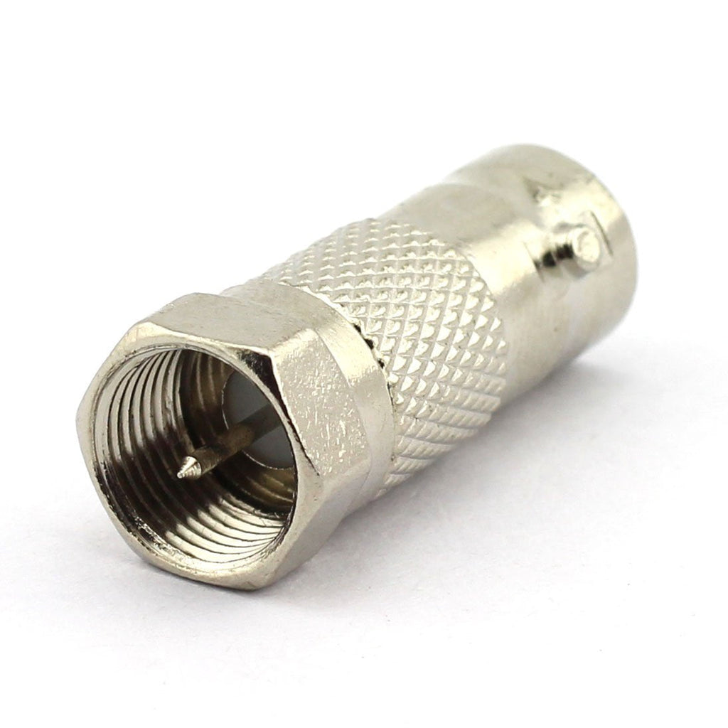  [AUSTRALIA] - DGZZI 2-Pack F Male to BNC Female RF Coaxial Adapter F to BNC Coax Jack Connector