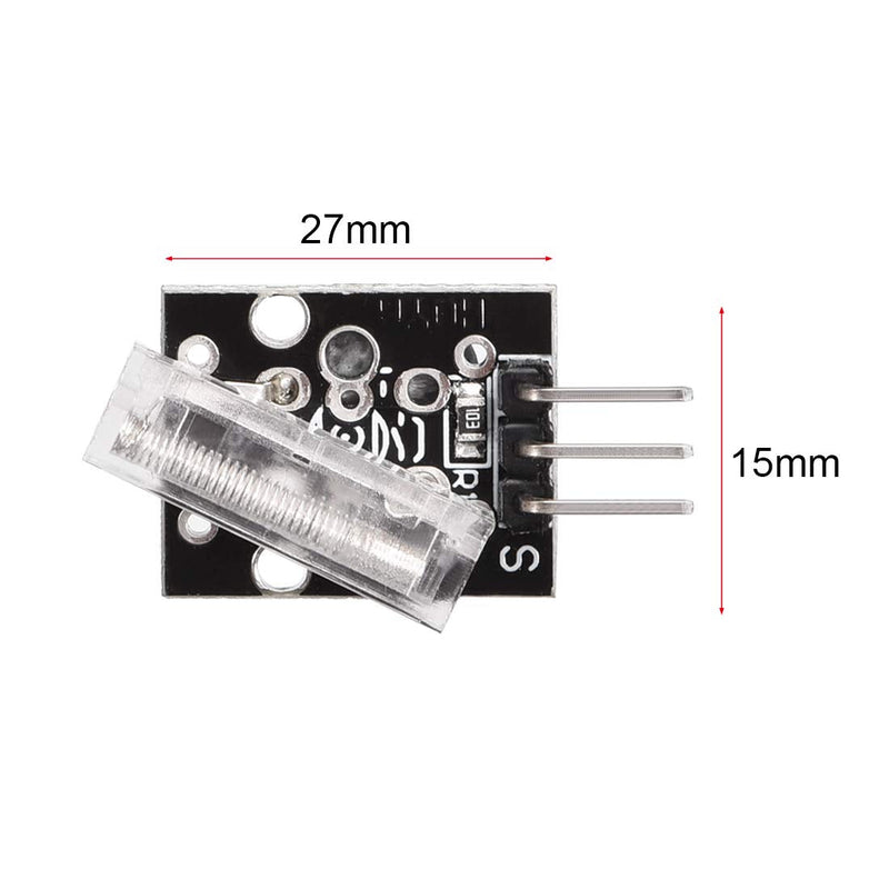  [AUSTRALIA] - uxcell Percussion Knock Sensor Module with LED KY-031 for DIY Starter 5pcs