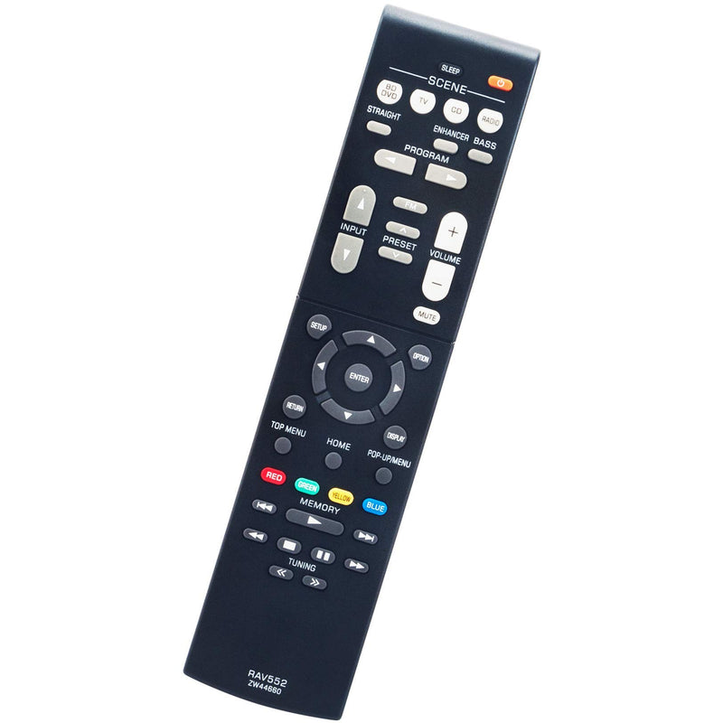 RAV552 Replace Remote Control fit for Yamaha AV Receiver RX-V379 RX-V479 RX-V579 RX-V381 RX-V383 RX-V385 HTR-3068 HTR-3069 HTR-3071 HTR-3072 HTR-4068 TSR-5790 TSR-5790BL sub RAV549 - LeoForward Australia