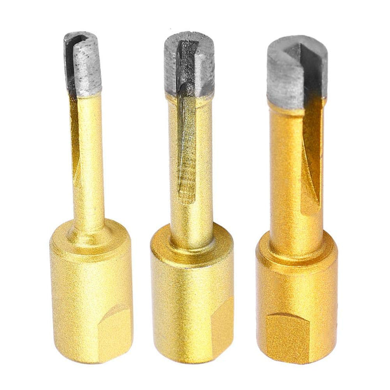 5PCS Angle Grinder Hole Saw Diamond Drill Bit Hole Opener Marble Glass Ceramic Cutting Tool, M10(10mm) 10mm - LeoForward Australia