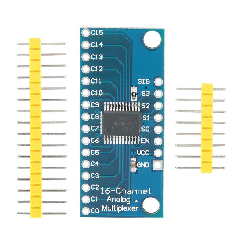  [AUSTRALIA] - Tangxi 10PCS CD74HC4067 High Speed CMOS 16-Channel Analog Digital Multiplexer Demultiplexer Breakout Module for Arduino