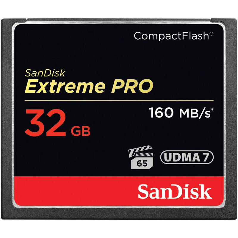  [AUSTRALIA] - Sandisk 32 GB Extreme Pro CF 160MB/s High Speed UDMA7 Compact Flash Card 32GB