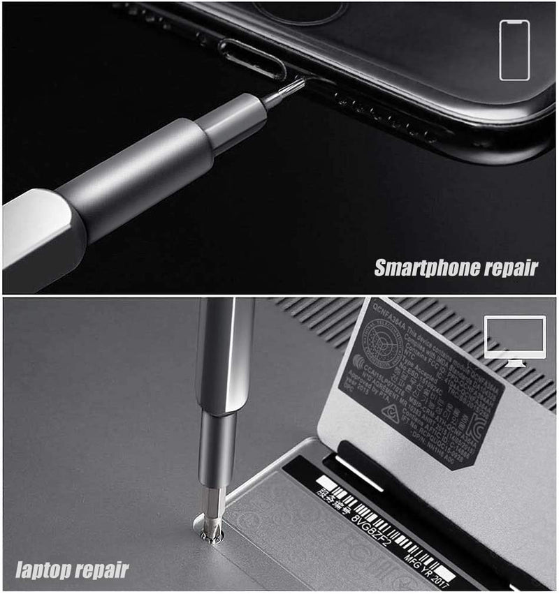  [AUSTRALIA] - Precision Screwdriver Set with 21 Bits,Electronics Repair Mini Tool Kit, Small Magnetic Torx Screwdriver Set Fixing Most Electronics as iPhone, MacBook, Watches, Laptop, Camera (21 in 1) 21 in 1