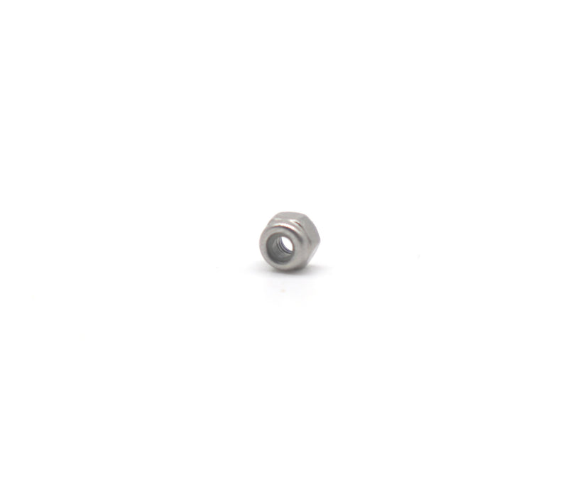  [AUSTRALIA] - cSeao 60Pcs M2 x 0.4mm Hex Nylock Nuts Nylon Insert Self Locking Nuts for SCX24 RC Model, 304 Stainless Steel, DIN985 M2-0.4mm 60pcs