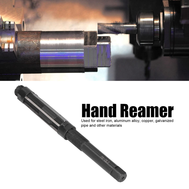  [AUSTRALIA] - Adjustable Reamers, 6-Blade Design 26‑29.5mm High Grinding Accuracy Labor-saving hand reamer with universal shank for metal