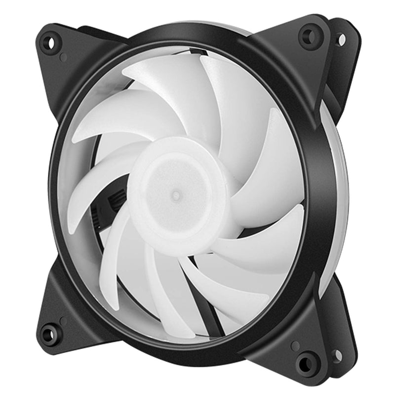  [AUSTRALIA] - upHere 3-Pack High Airflow Quiet Edition White LED Case Fan pwm 4in for PC Cases T4WT4-3 T4WT4-3 PWM White LED 3-PACK