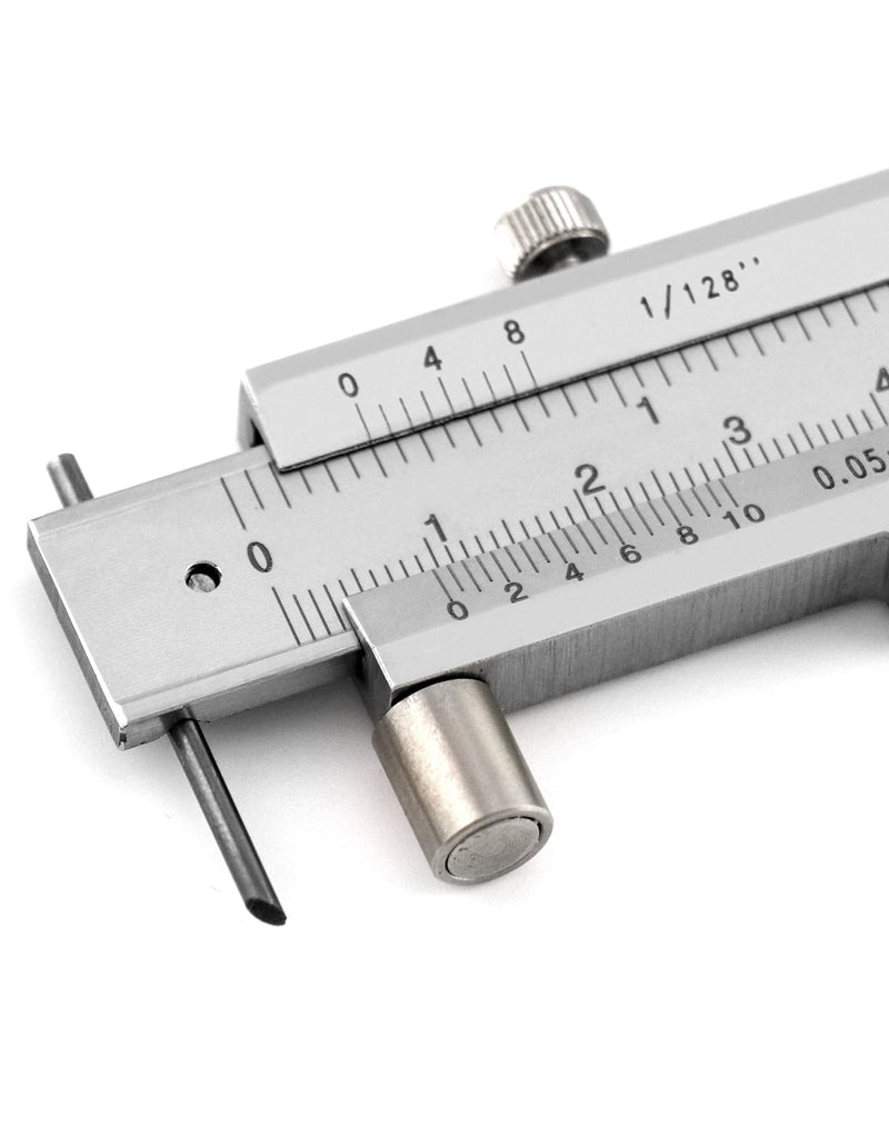  [AUSTRALIA] - QWORK Vernier Caliper 0-20cm Stainless Steel Marking Tools