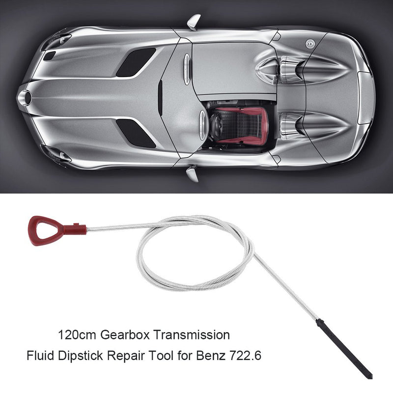 Automatic Gearbox Transmission Fluid Dipstick, 120cm 48" Car Engine Dipstick Repair Tool Gearbox Dipstick Auto Trans Fluid Oil Level for Benz Mercedes 722.6 - LeoForward Australia