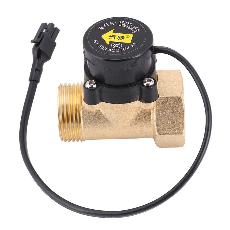  [AUSTRALIA] - Water Flow Switch HT-800 220V G1 Thread Water Pump Flow Sensor Magnetic Automatic Switch