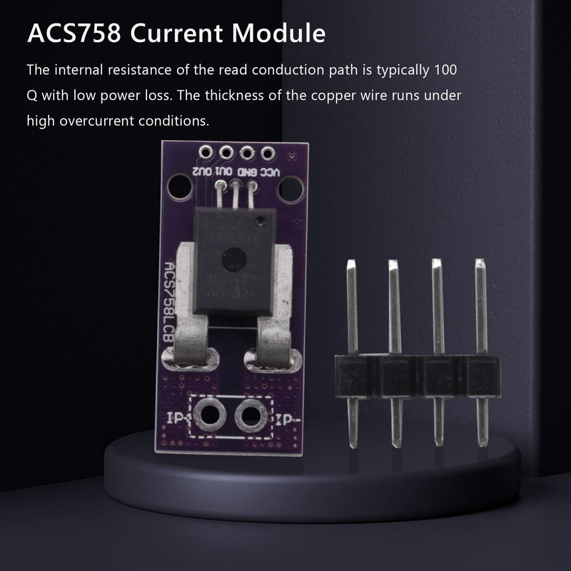  [AUSTRALIA] - ACS758 ACS758LCB-100B Current Module Hall Linear Hall PFF-T Current Detection, 3-5V