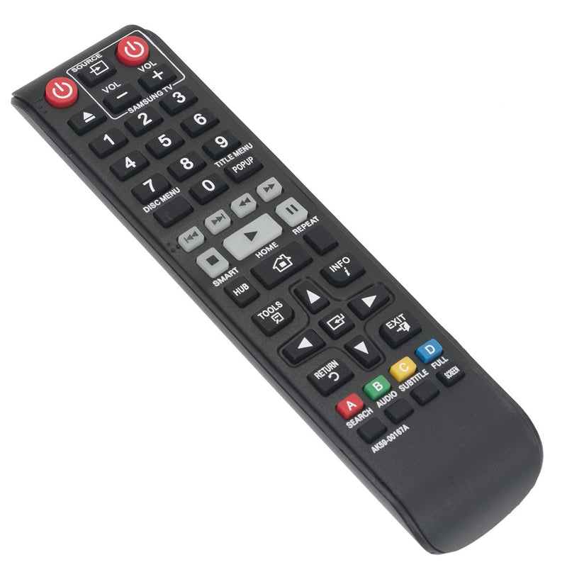 AK59-00167A Replace Remote Applicable for Samsung Blu-ray Disc Player BD-J6300 BD-J6300/ZA BD-JM63 BD-JM63C BD-F7500 BD-F7500/ZA BD-F6500 BD-F6700 BD-J7500 BD-J7500/ZA BD-H6500 BD-H6500/ZA - LeoForward Australia