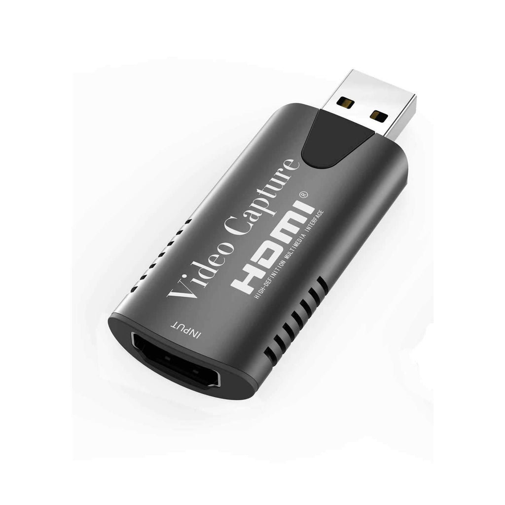  [AUSTRALIA] - Bokadzi 4K HDMI Video Capture Card, Cam Link Card Game Capture Card Audio Capture Adapter HDMI to USB 3.0 Record Capture Device for Streaming, Live Broadcasting, Video Conference, Teaching, Gaming