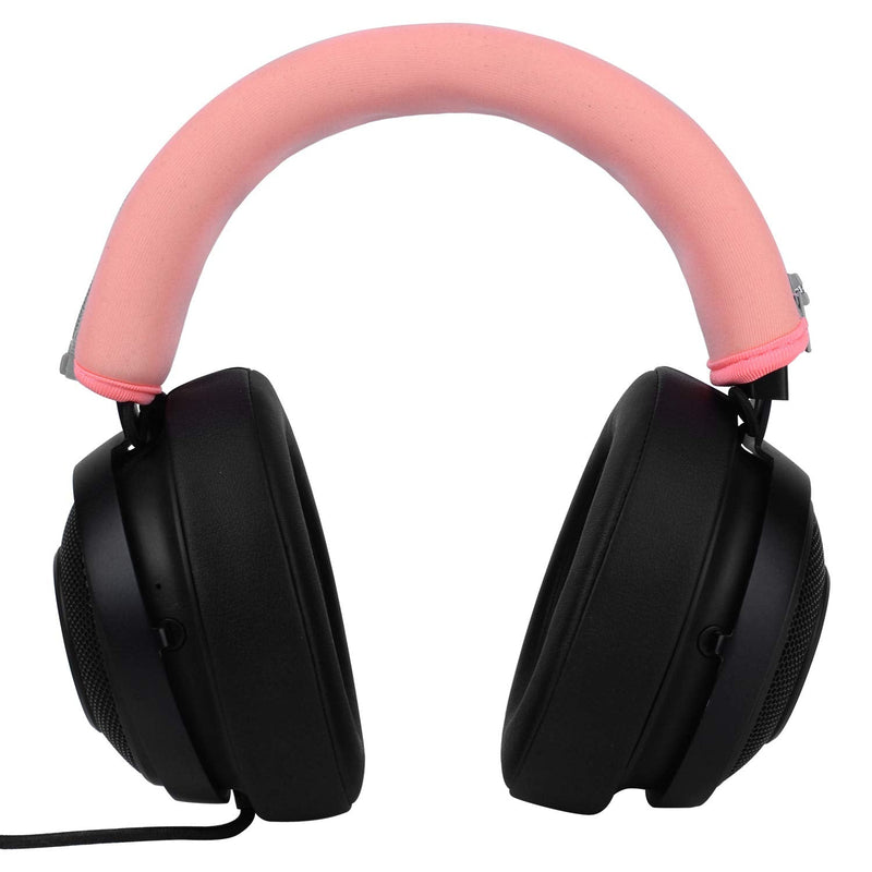  [AUSTRALIA] - Kraken V2 & PRO Headband Cover, JARMOR Replacement Head Band Protector with Zipper [ Easy Installation ] for Razer Kraken V2 & V2 Pro Headphones (Oval & Round Cushion) ONLY (Pink) Pink