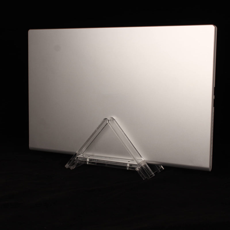  [AUSTRALIA] - Vertical Laptop Stand Holder, Adjustable Desktop Notebook Dock,Acrylic Laptop Holder