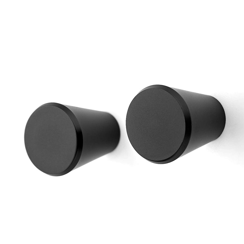  [AUSTRALIA] - Ravinte 1 Pack 3/4 inch Kitchen Cabinet Knobs Drawer Knobs Dresser Knobs Matte Black Knobs Drawer Pulls Door Knobs Dresser Drawer Handles Knobs for Dresser Drawers