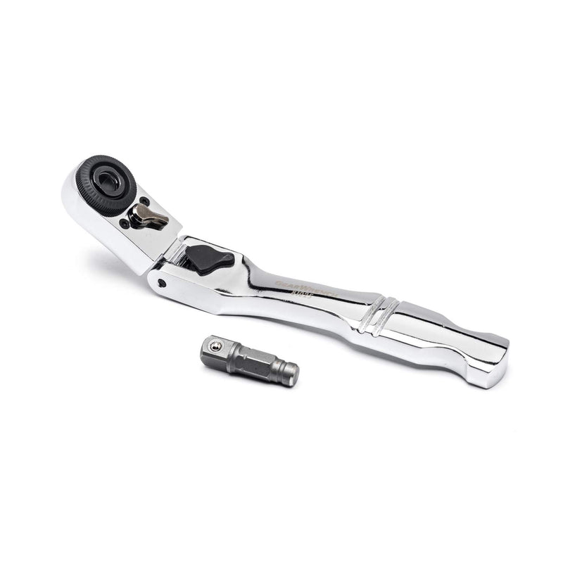  [AUSTRALIA] - GEARWRENCH 1/4" Drive 72 Tooth Quick Release Locking Flex Slim Head Ratchet 6" - 81025