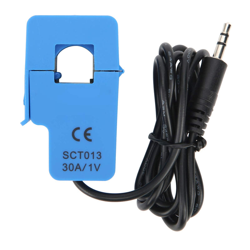  [AUSTRALIA] - SCT013-030 30A ABS Split Current Transformer Spit Core Sensor Transformer Clamp Power Conversion with 1 Meter/39.4 Inch Cable