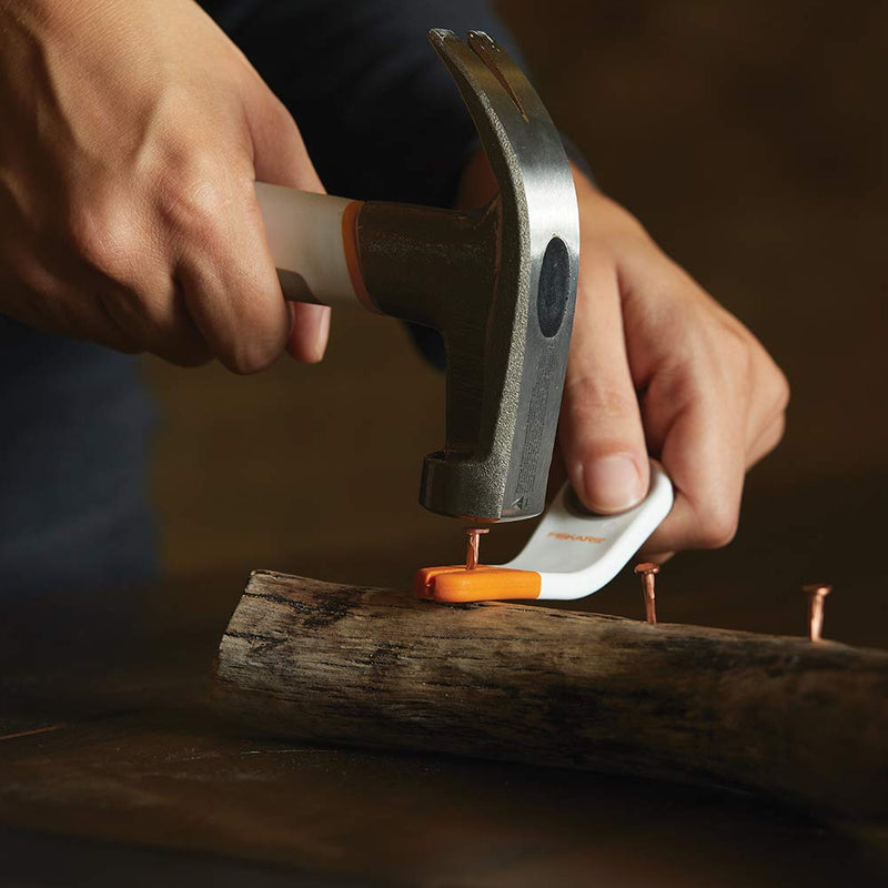 Fiskars Crafts DIY Precision Hammer, 12 oz, White/Gray 12 oz Hammer - LeoForward Australia