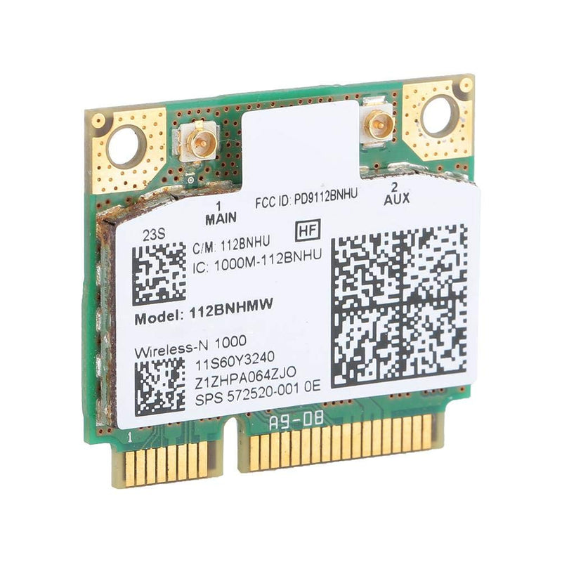  [AUSTRALIA] - ASHATA Wireless Network Card, Mini PCI-E 300Mbps Wireless Network Card for Intel LINK1000 N1000 112BNHMW,Wireless WiFi Card for T420S/X220/T520