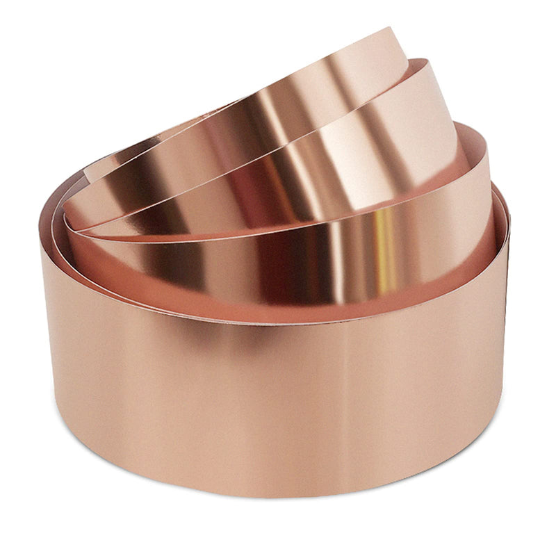  [AUSTRALIA] - Meideal Copper Foil Tape (2inch X 33 FT) with Dual Conductive Adhesive for Guitar and EMI Shielding, Electrical Repairs, Crafts, Garden, Stained Glass, Paper Circuits, Soldering, Grounding 2inch X 33 FT