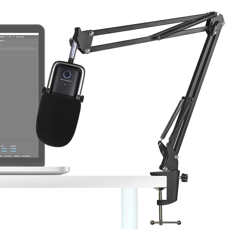  [AUSTRALIA] - Elgato Wave 3 Mic Stand with Foam Covers - Heavy Duty Microphone Boom Arm Stand Windscreen Professional Combo to Improve Sound Quality by YOUSHARES