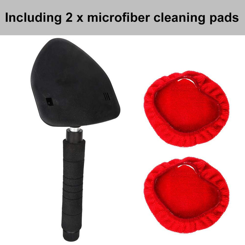  [AUSTRALIA] - Encell Window Cleaner Portable Adjustable Micro Fiber Windscreen Brush