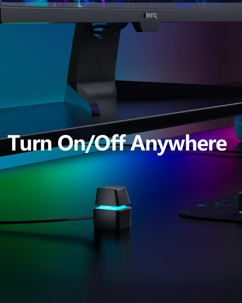  [AUSTRALIA] - Oddtone Desktop Computer Power Switch Power Supply Control Adapter Cable 65 inch External PC Power Button ATX Desktop Computer Case Motherboard Switch On Off Power SW Cables