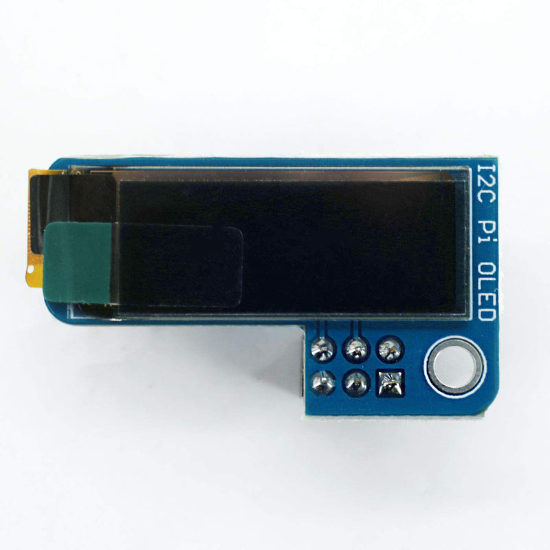  [AUSTRALIA] - DEVMO PiOLED - 128x32 0.91 inch OLED-Blue Screen Compatible with Raspberry Pi 1, B+, Pi 2, Pi 3 and Pi Zero