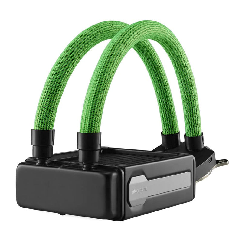  [AUSTRALIA] - CableMod AIO Sleeving Kit Series 2 for NZXT Kraken/Corsair Hydro Pro/EVGA CLC/EVGA GPU Hybrid (Light Green) Light Green