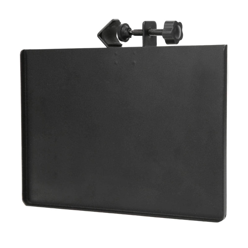  [AUSTRALIA] - Mic Rack Stand Phone Holder, Multifunctional Microphone Stand Tray, Alloy Clamp-On Chat Room for Live Broadcast